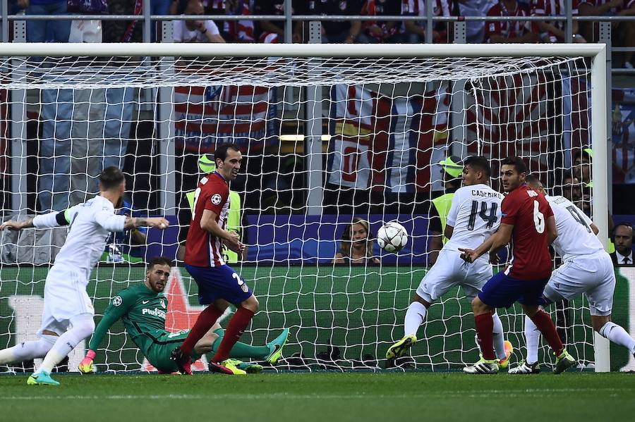 Las mejores imágenes de la final entre el Real Madrid y Atlético de Madrid