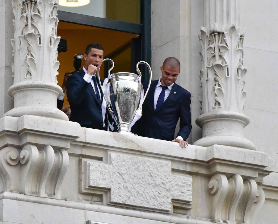 Las mejores imágenes de la celebración madridista