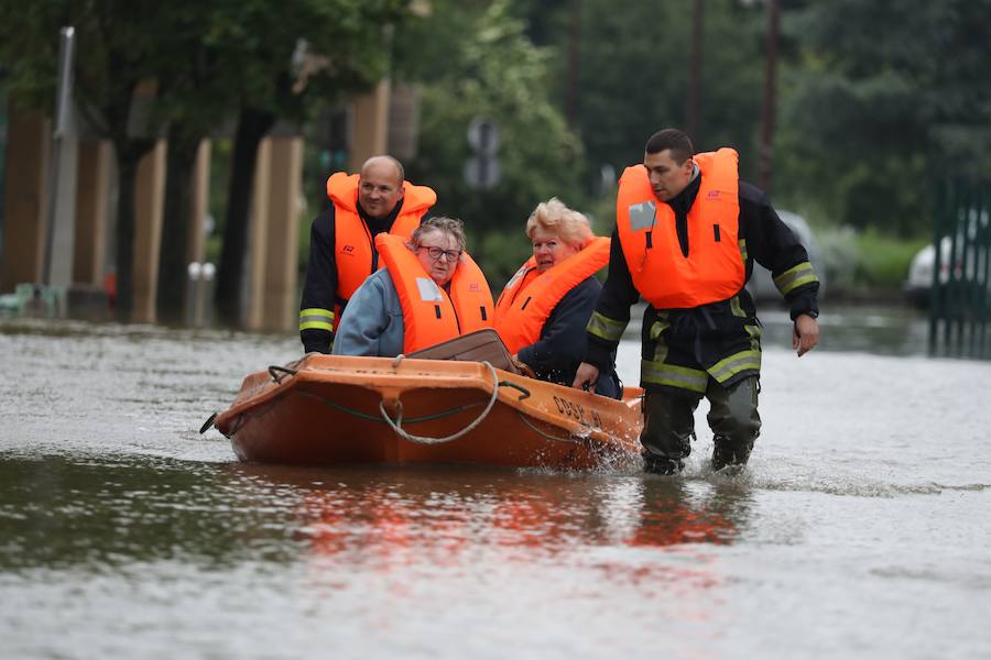 El temporal en Francia deja imágenes impactantes