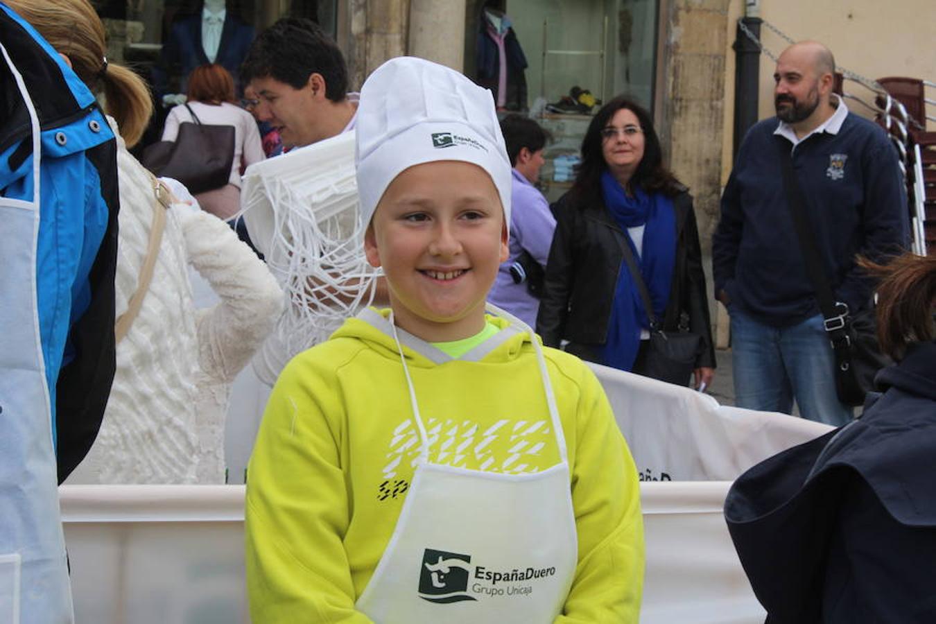 Cocinando en familia