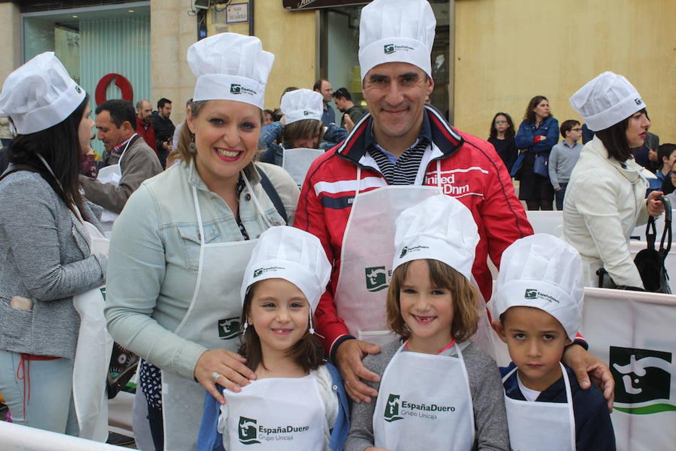 Cocinando en familia