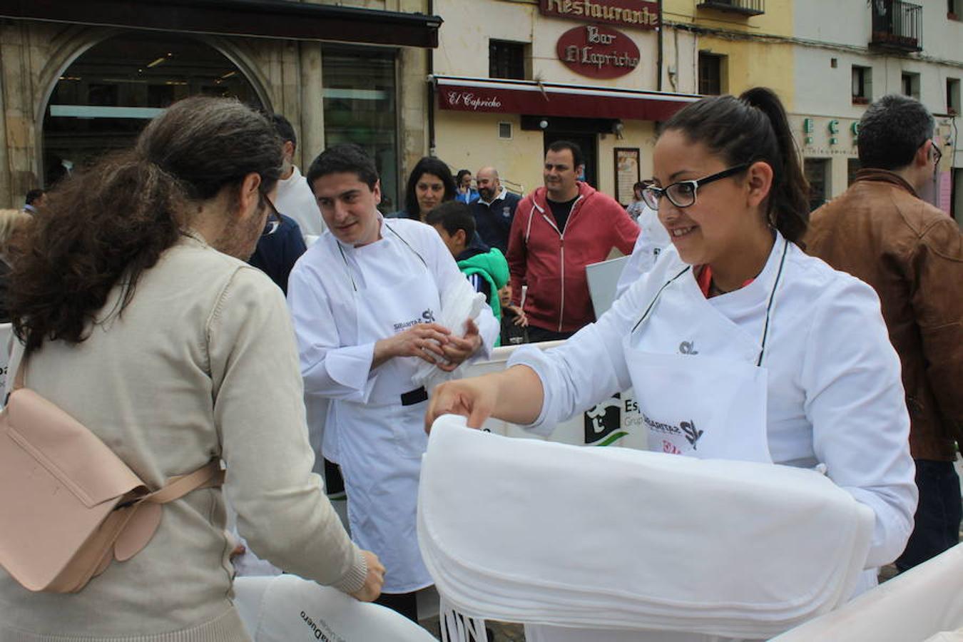 Cocinando en familia