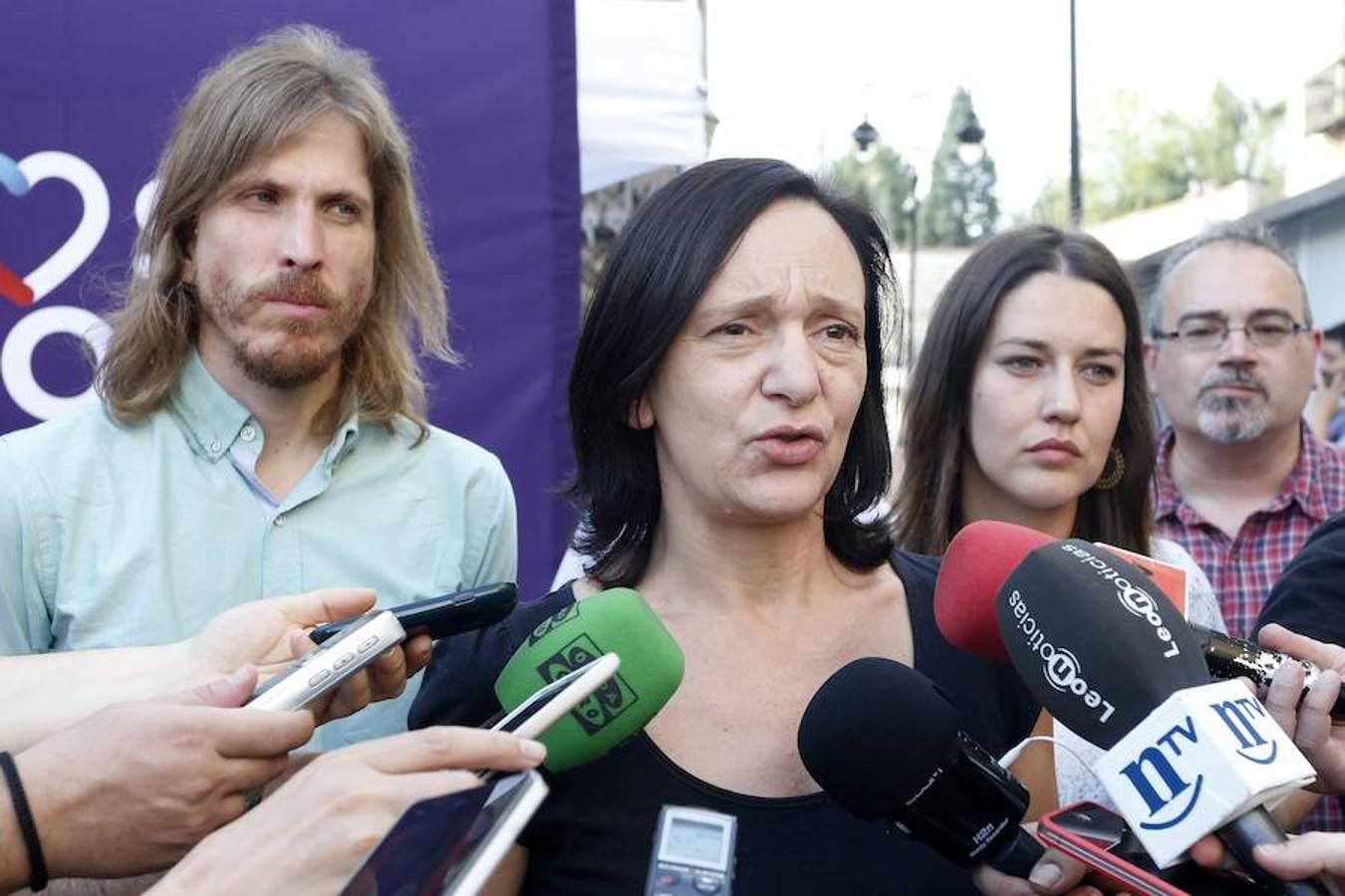 Unidos Podemos saca músculo en Botines