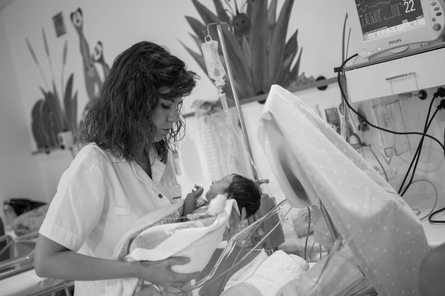 Bebés en la lucha de vivir