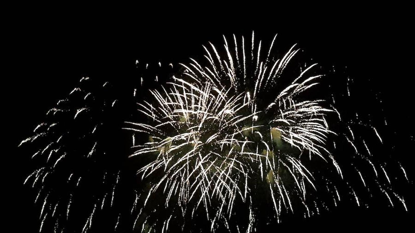 Espectáculo de fuegos artificiales