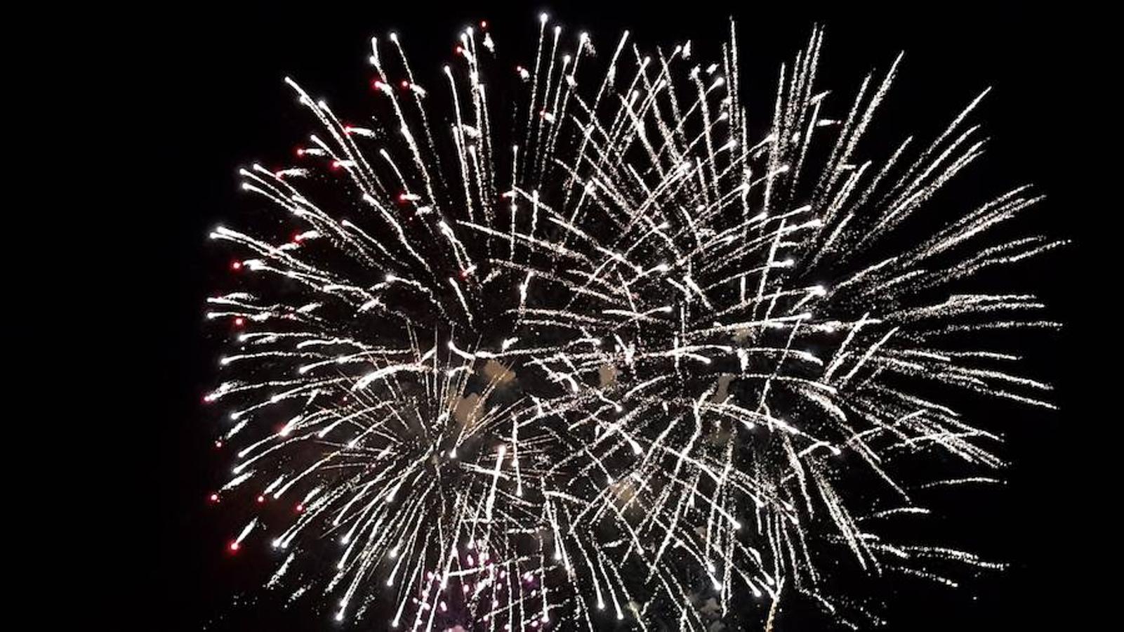 Espectáculo de fuegos artificiales