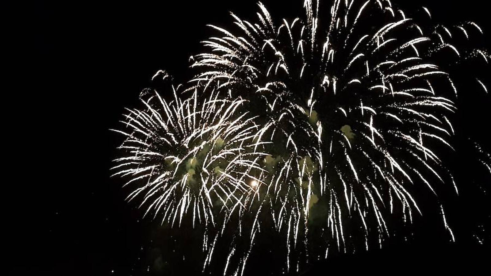 Espectáculo de fuegos artificiales