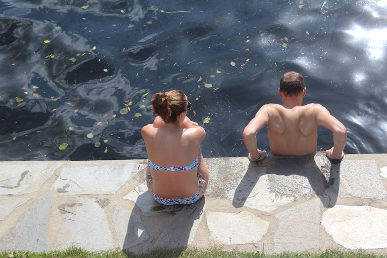 Molinaseca, la playa sin arena