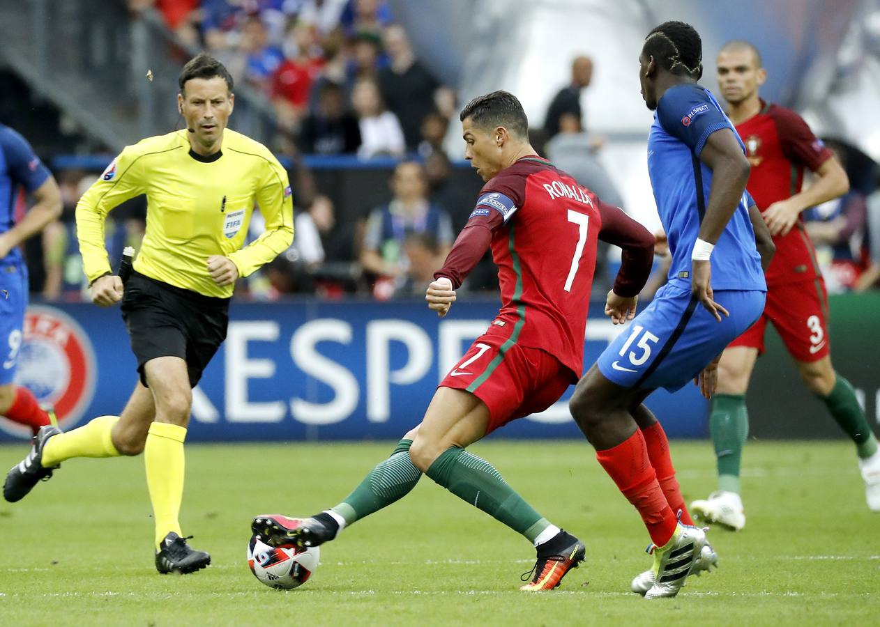 Las mejores imágenes del Francia-Portugal