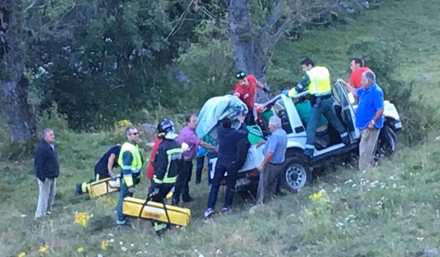 Accidente en Piedrafita