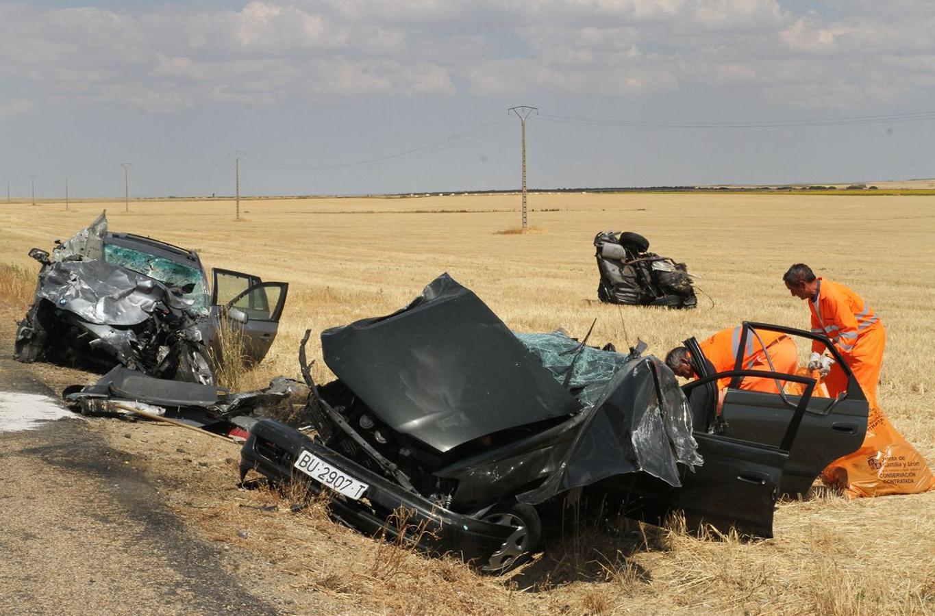 Accidente mortal en Palencia