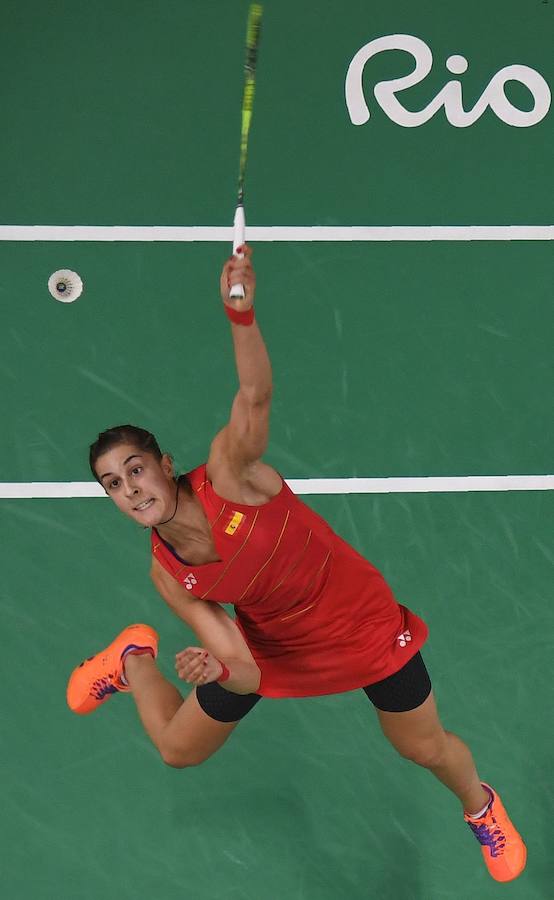 Carolina Marín logra el pase a semifinales en bádminton