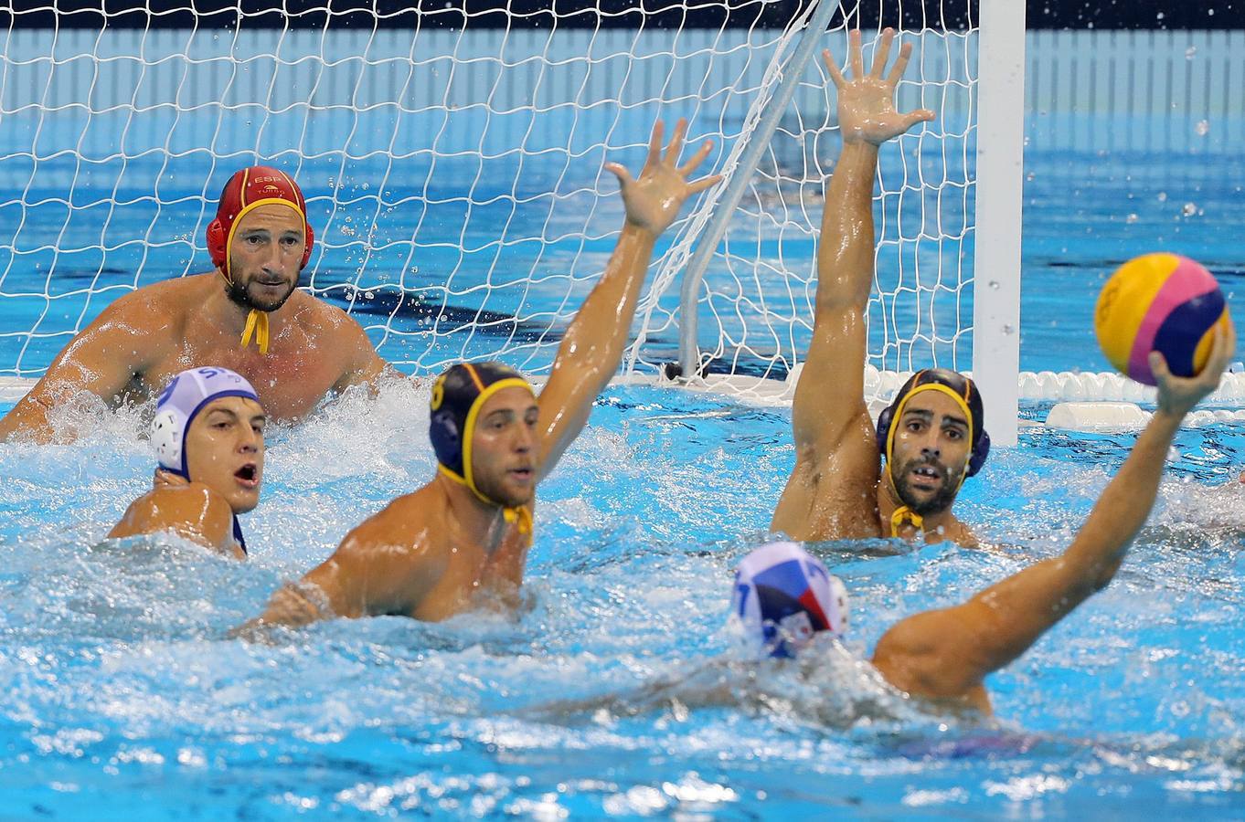 El waterpolo masculino se queda a las puertas de la medalla