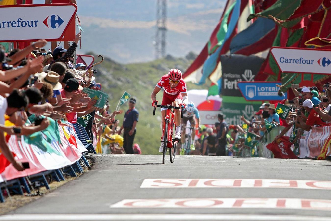 La Vuelta, en La Camperona