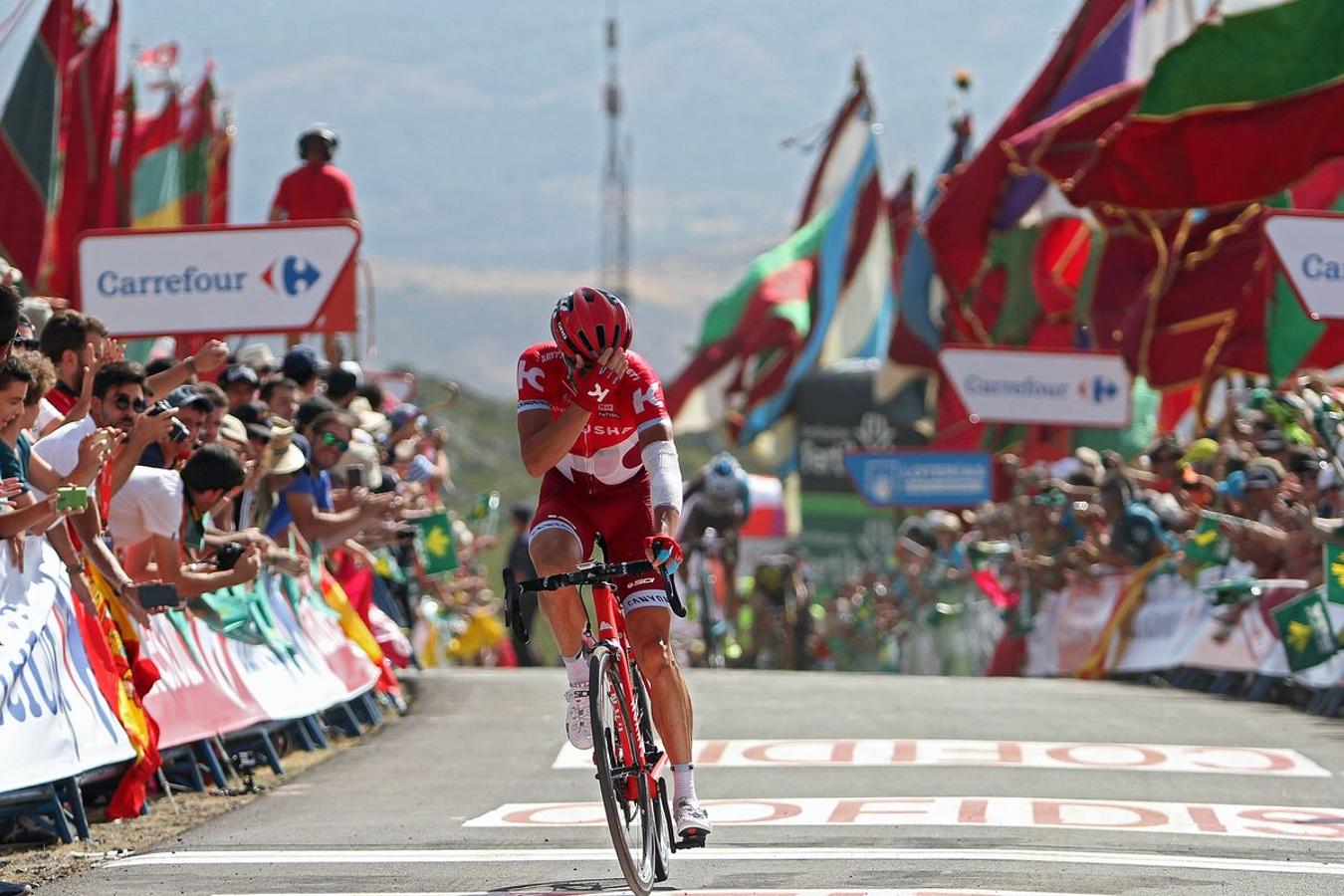 La Vuelta, en La Camperona