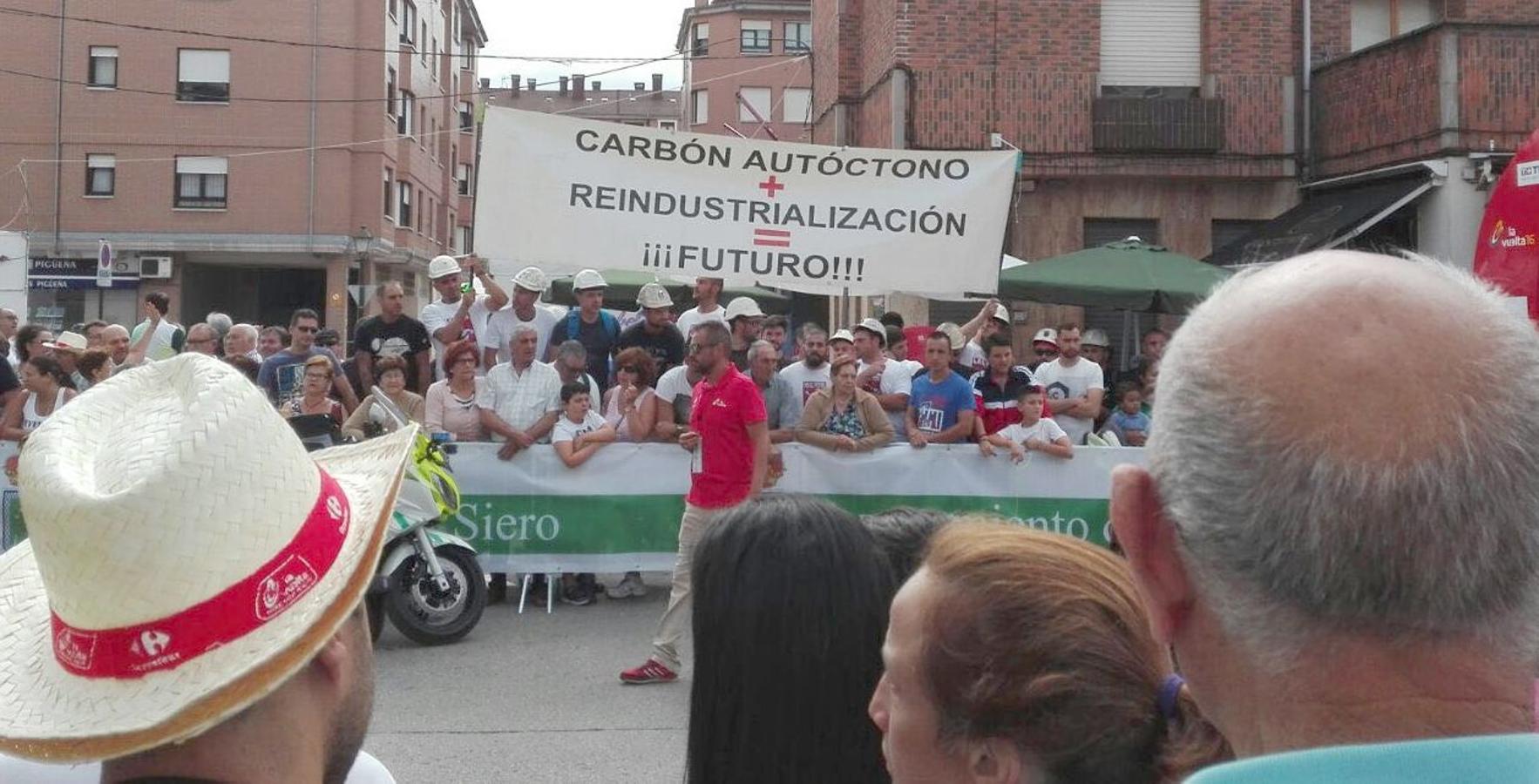 La Vuelta, con la minería