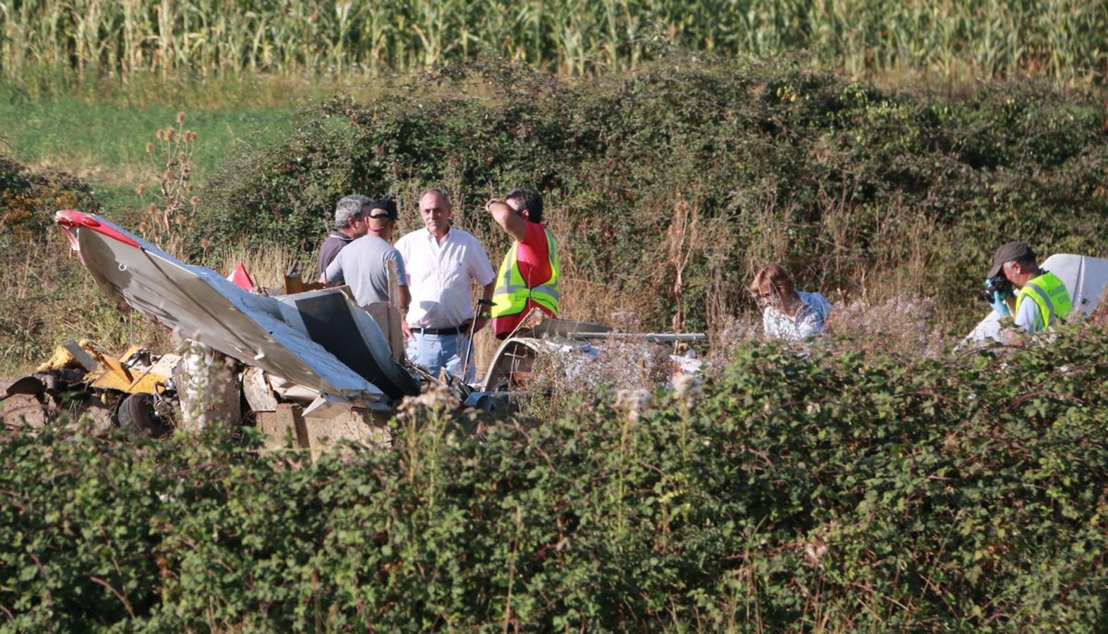 Accidente de avioneta en León