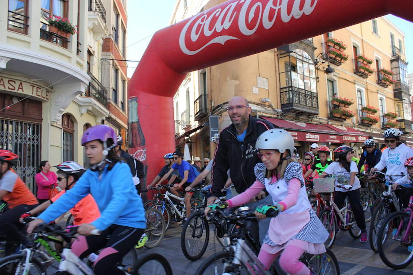 Las bicicletas toman León