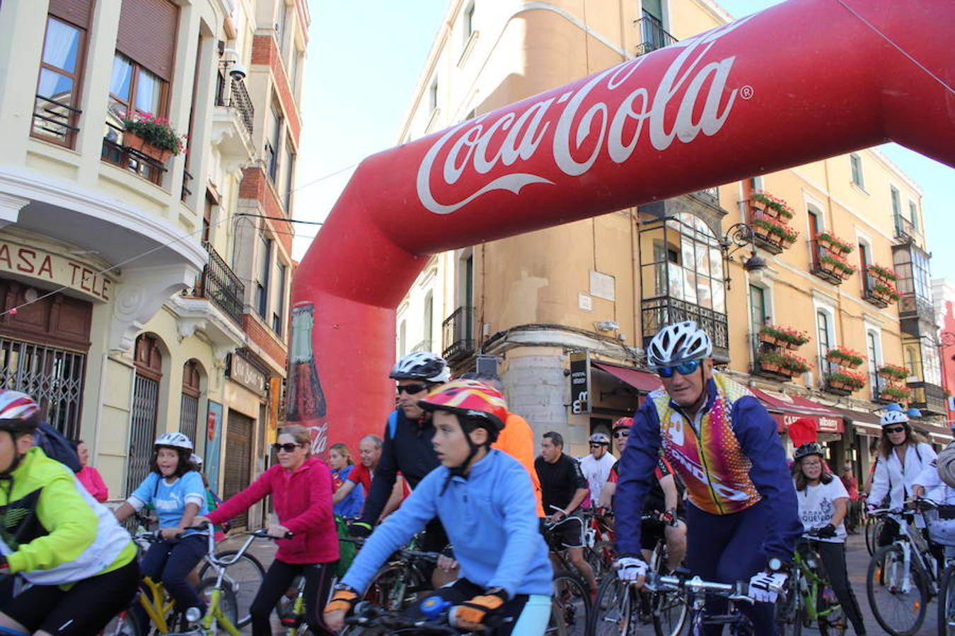 Las bicicletas toman León