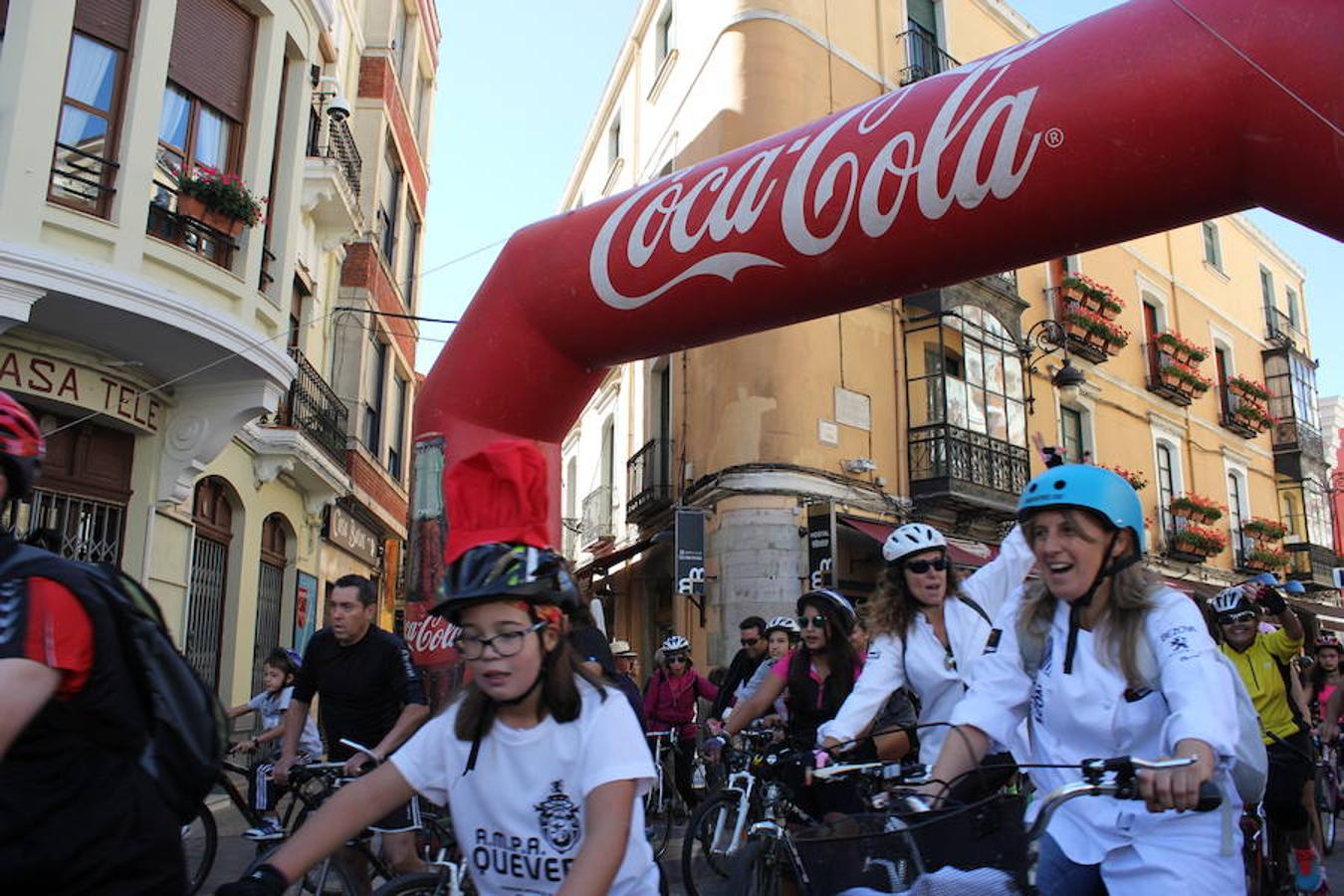 Las bicicletas toman León