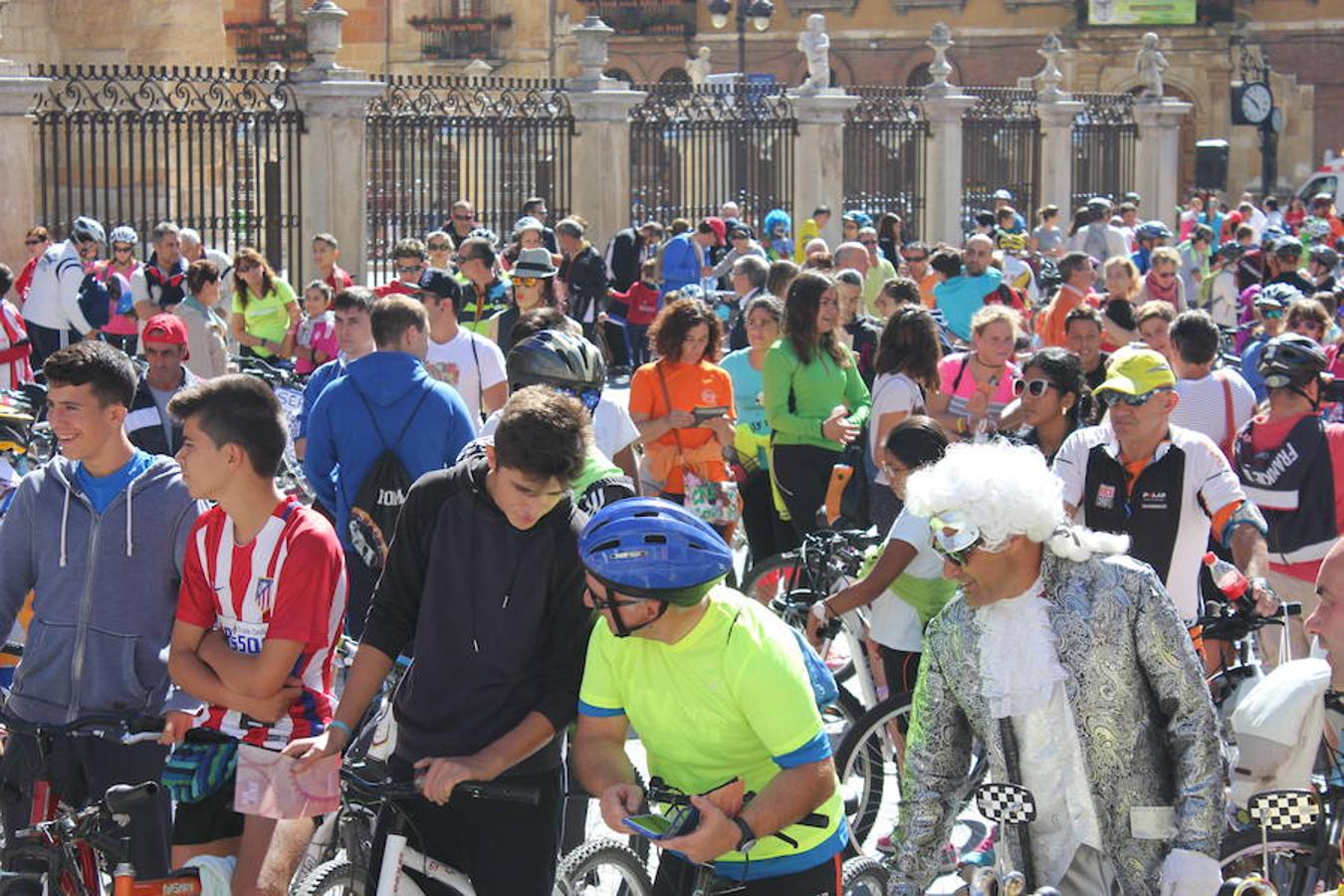 Las bicicletas toman León