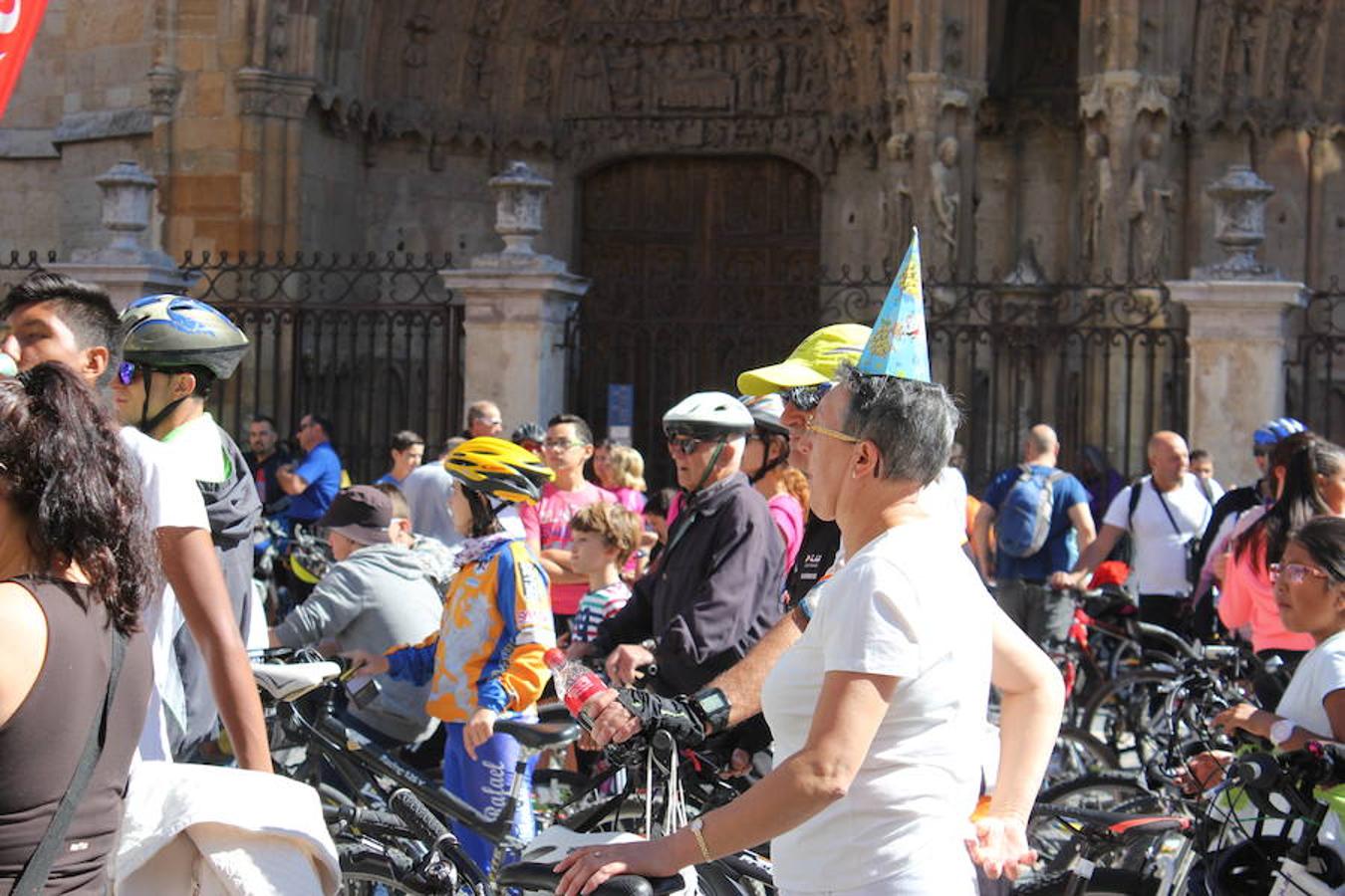 Las bicicletas toman León