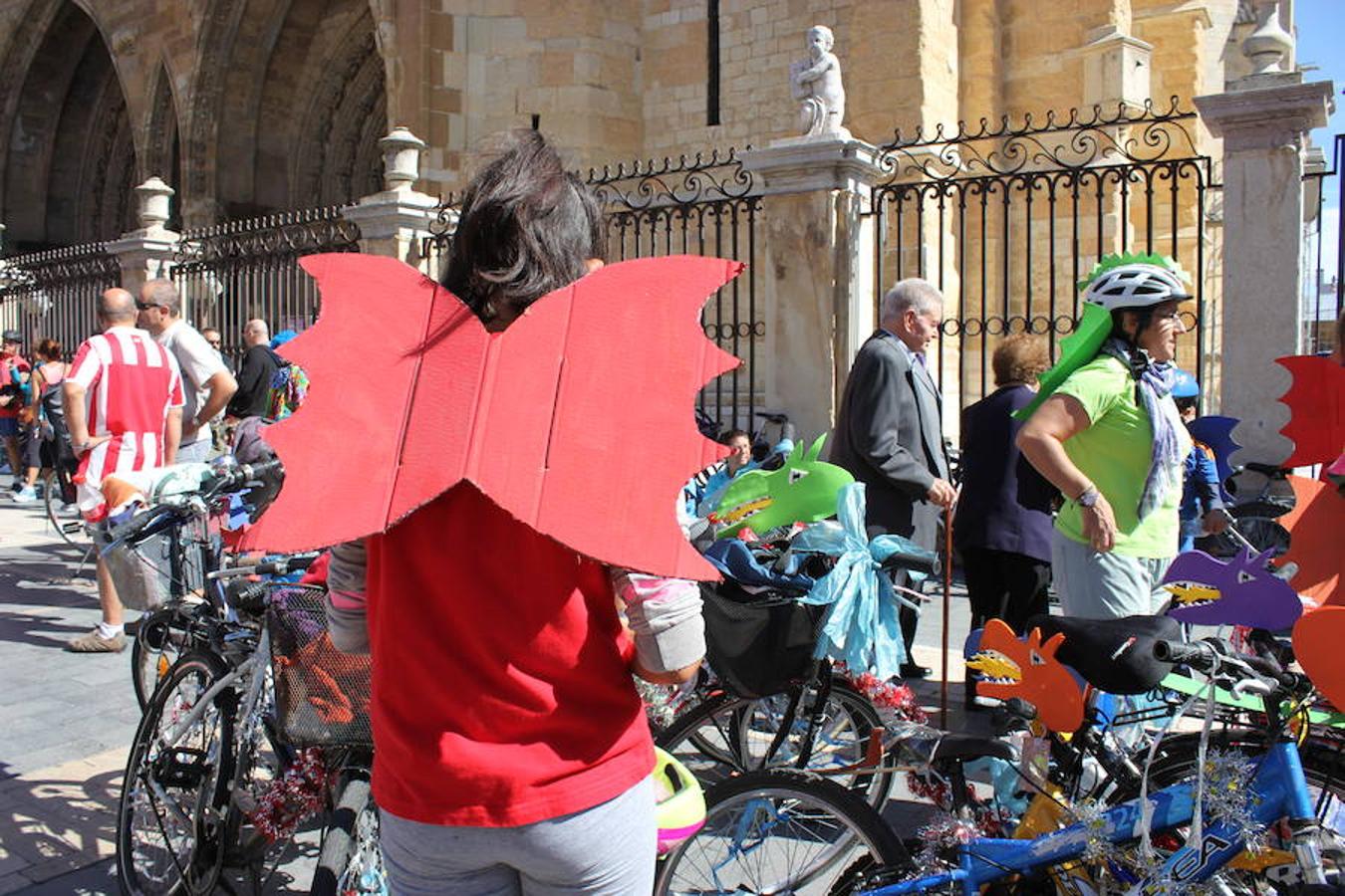 Las bicicletas toman León