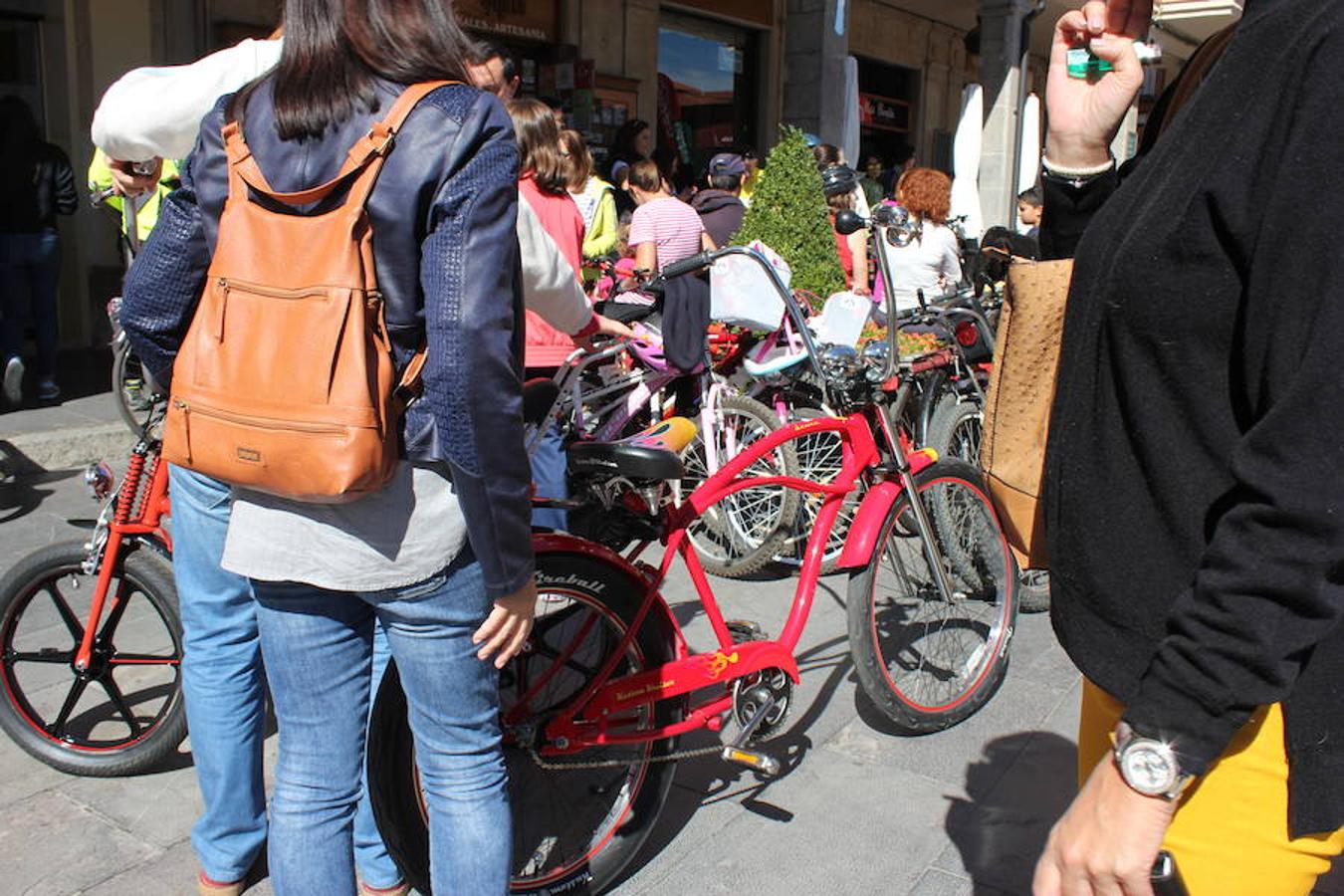 Las bicicletas toman León