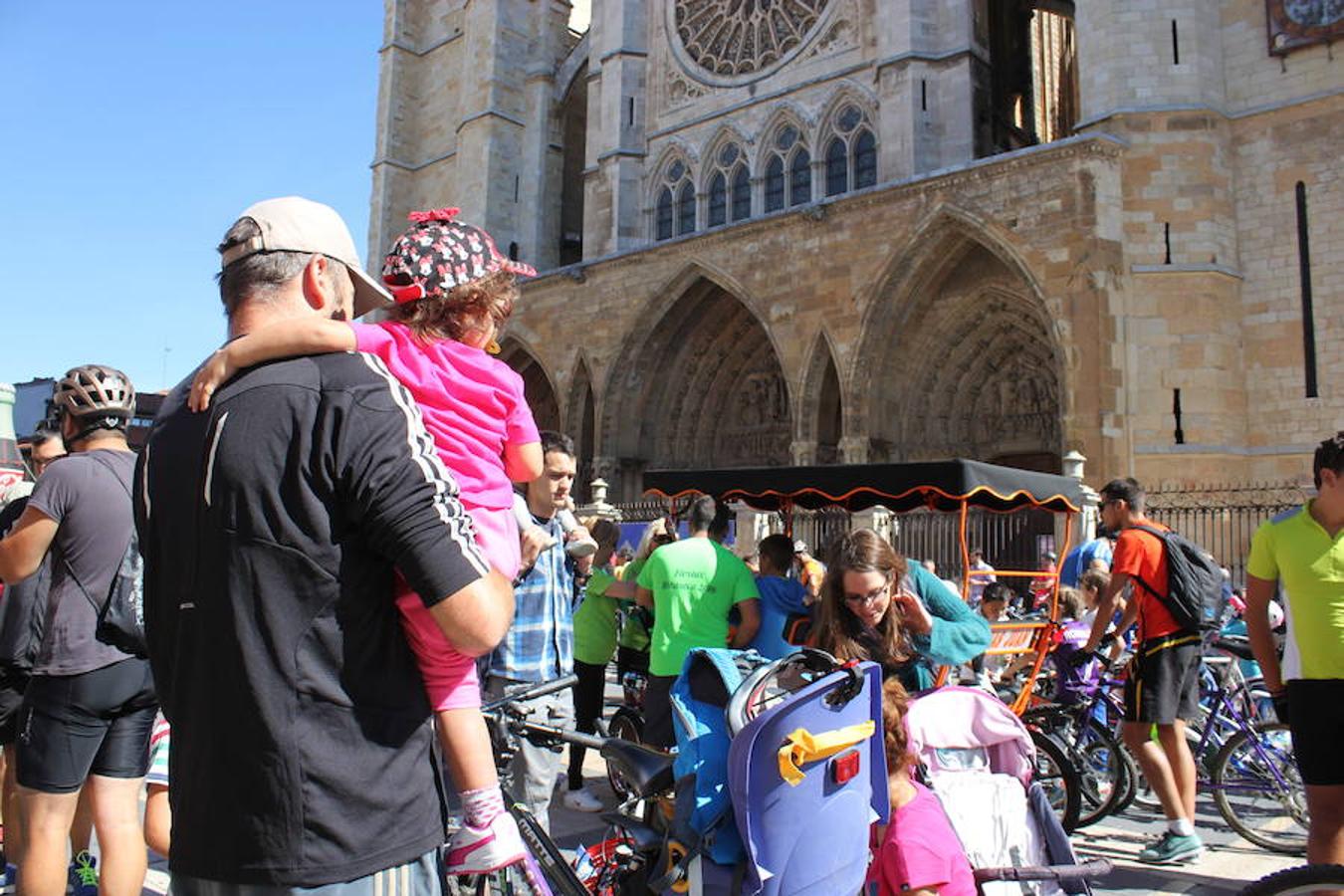 Las bicicletas toman León