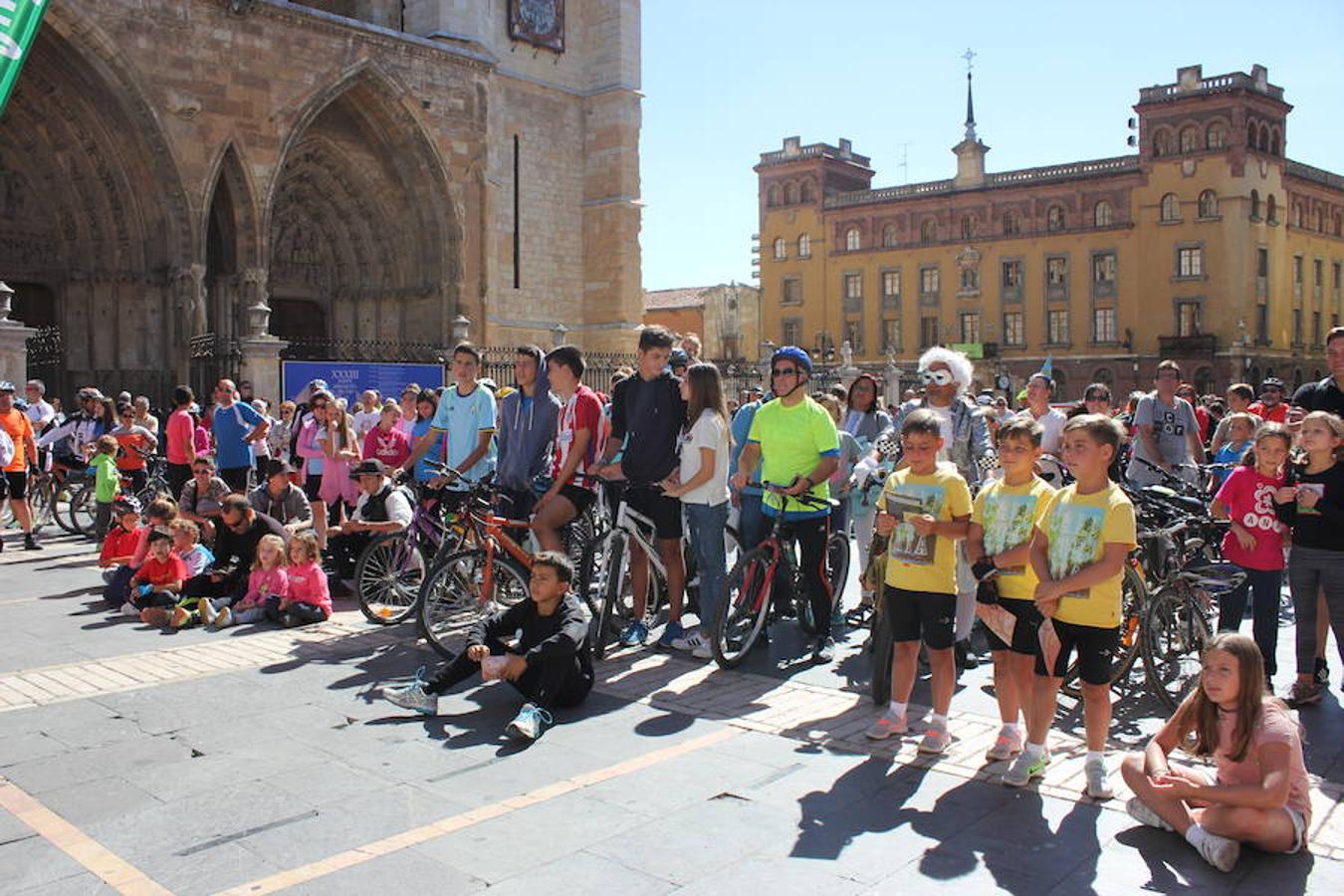 Las bicicletas toman León