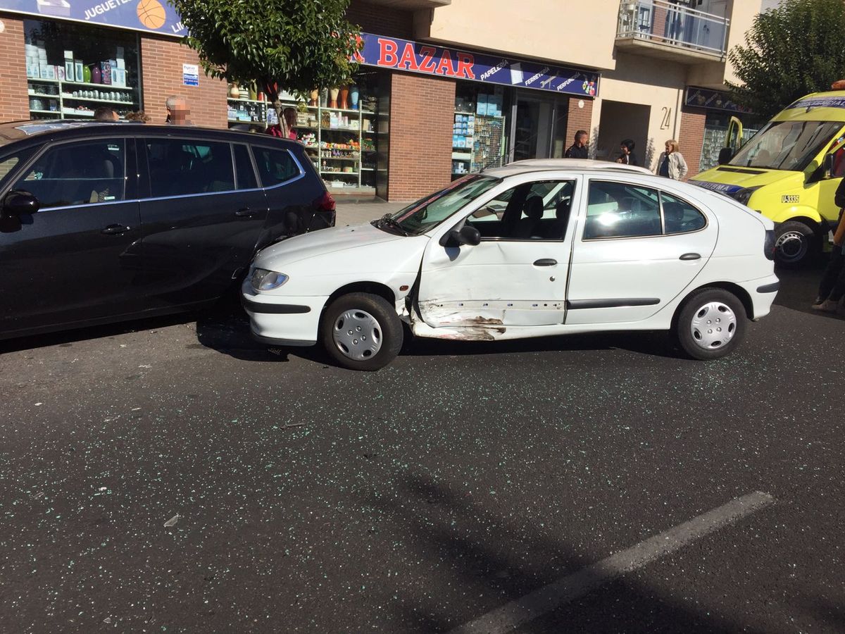 Accidente en la Avenida Gutiérrez Mellado