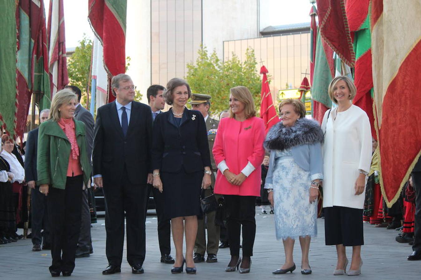 La Reina, reconocida en León