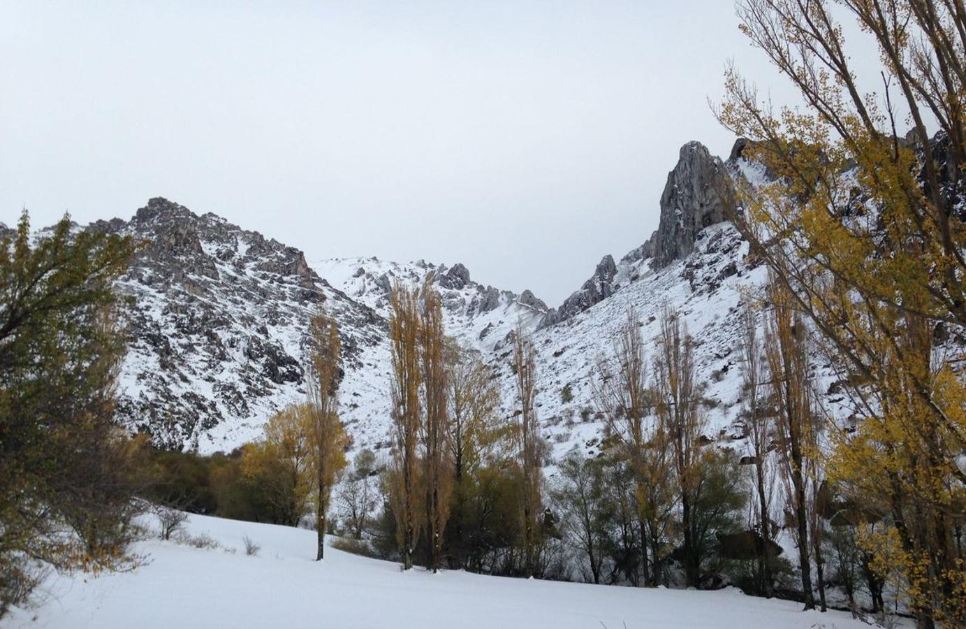 León, entre nieves