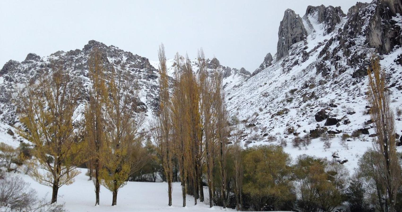 León, entre nieves