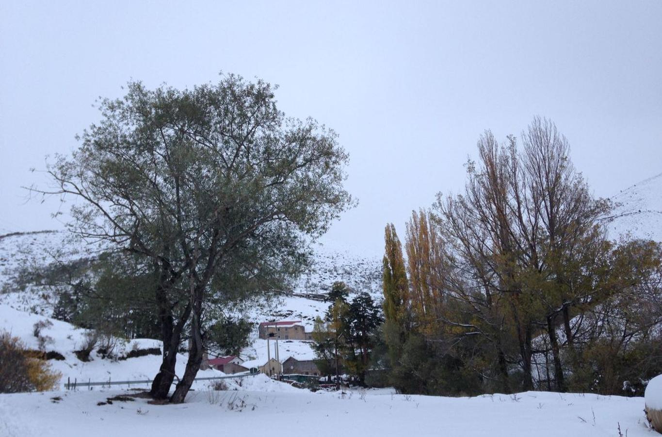 León, entre nieves