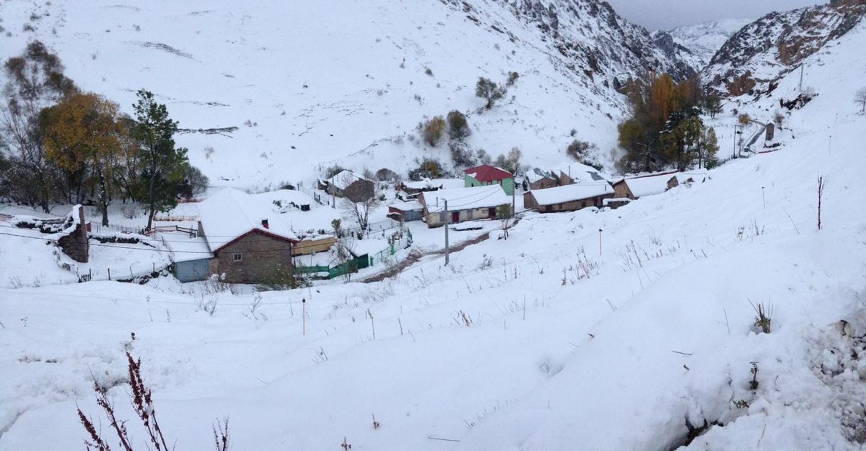 León, entre nieves