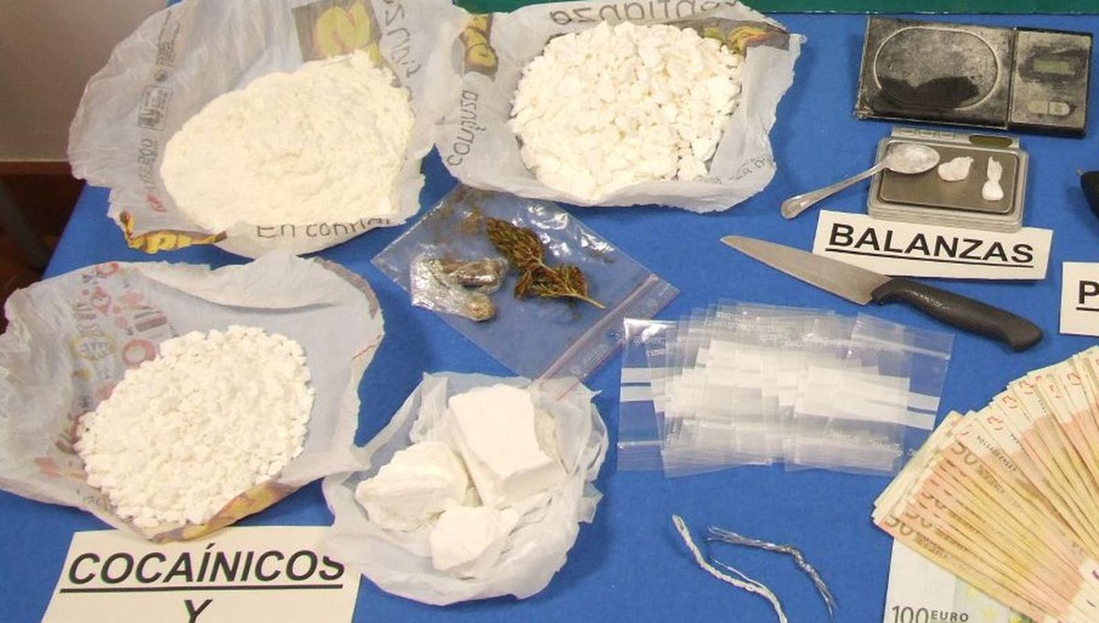 Droga incautada en Villablino