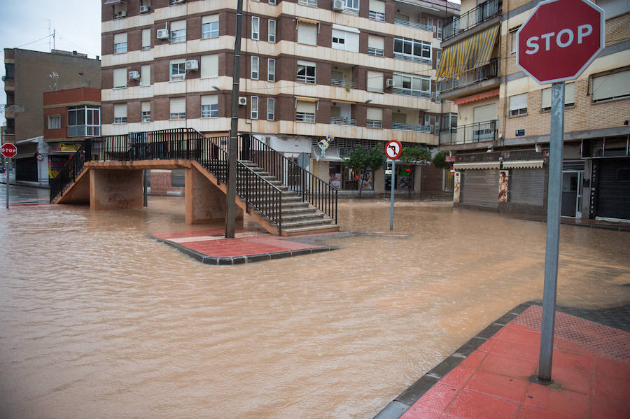 El temporal más importante en Murcia desde que se tienen registros