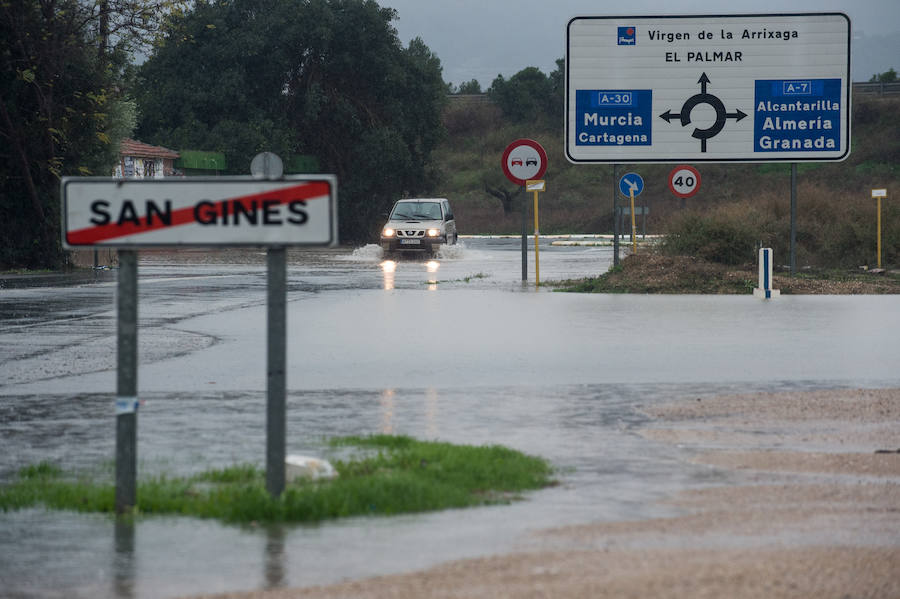 El temporal más importante en Murcia desde que se tienen registros