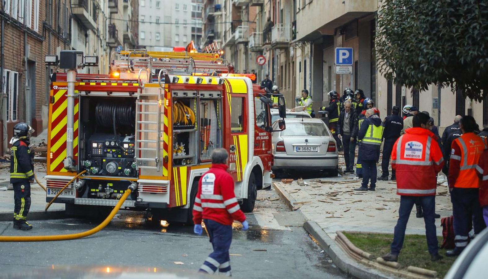 Explosión de gas en Salamanca