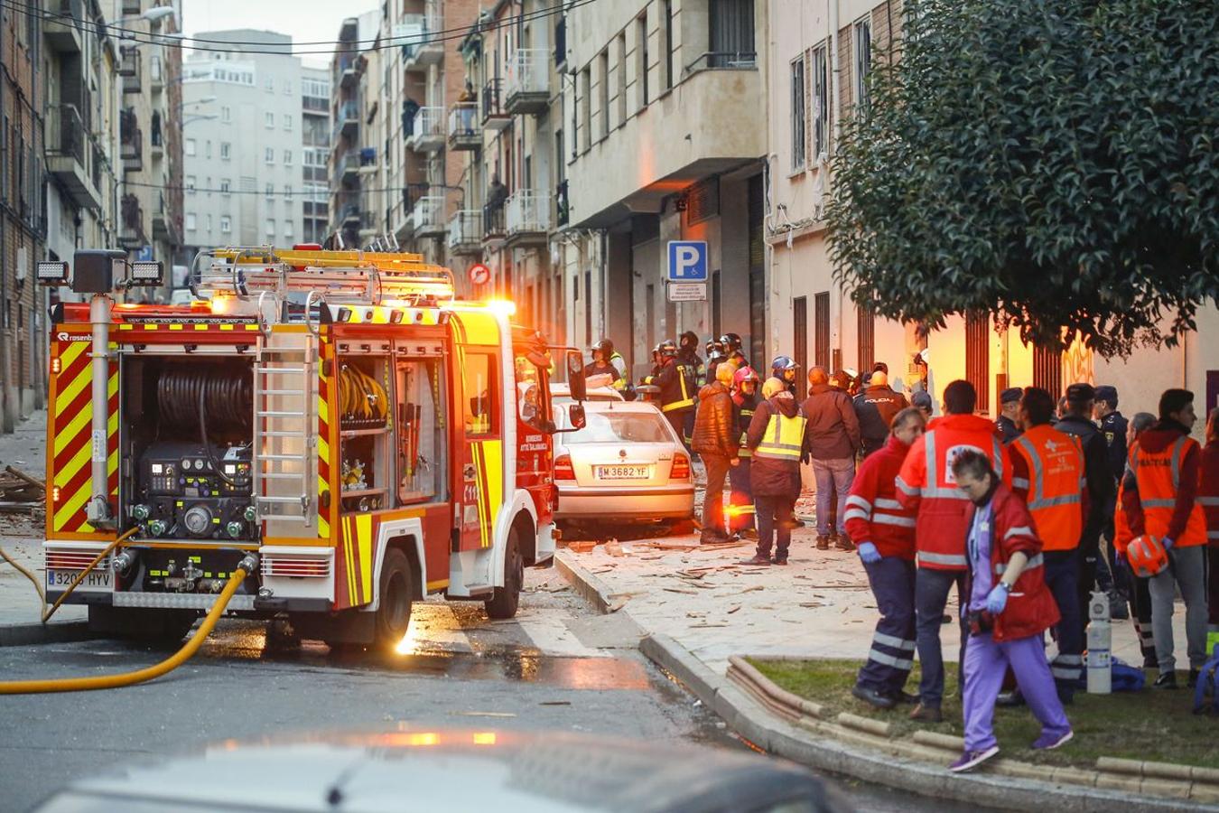 Explosión de gas en Salamanca