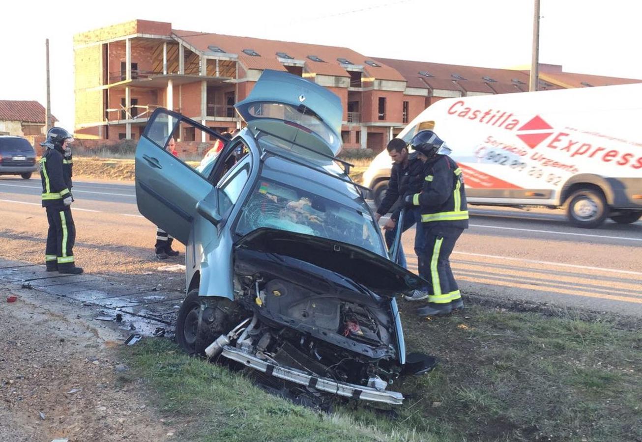 Accidente en Valverde