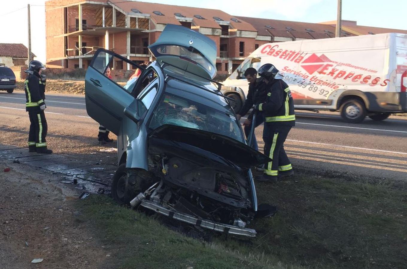 Accidente en Valverde