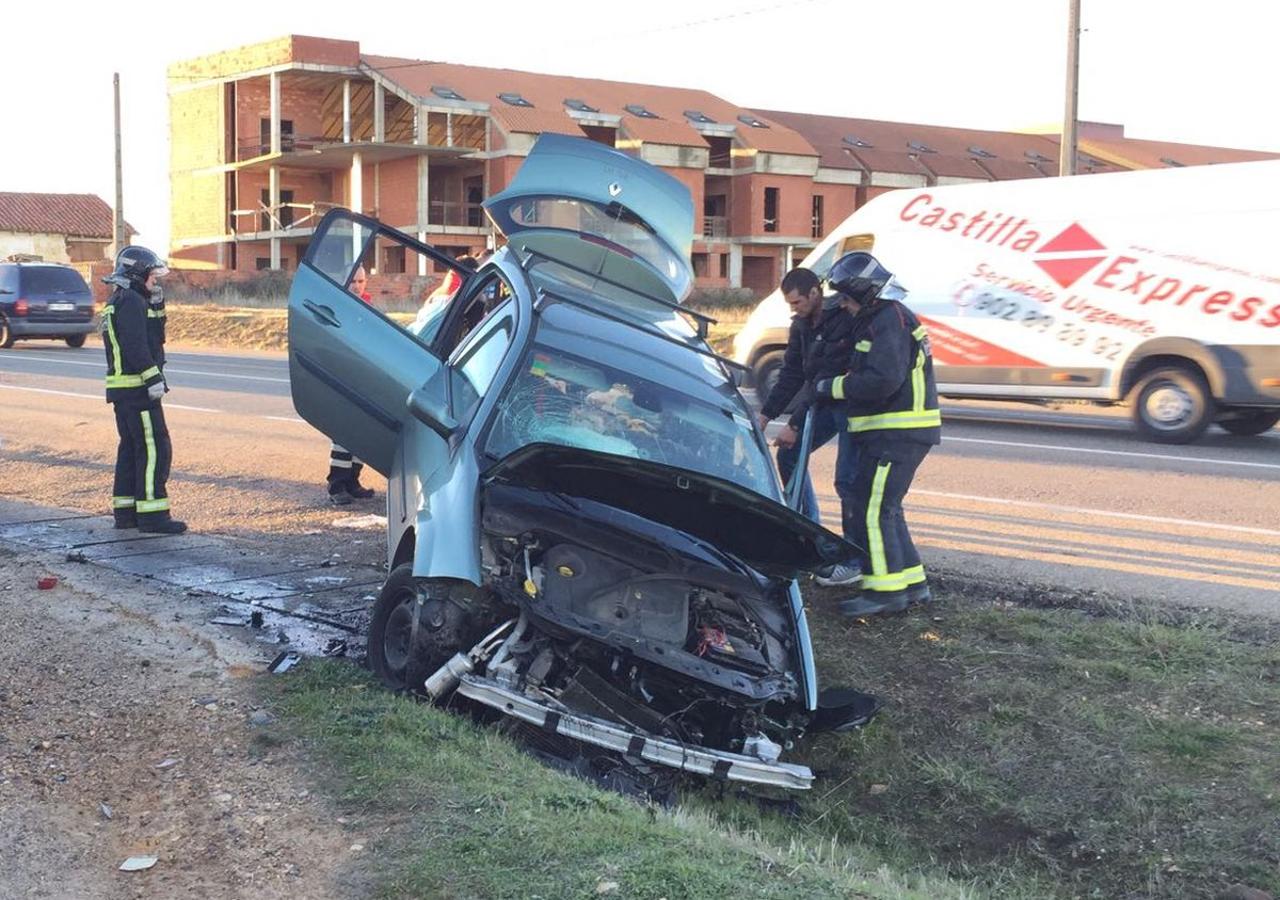 Accidente en Valverde