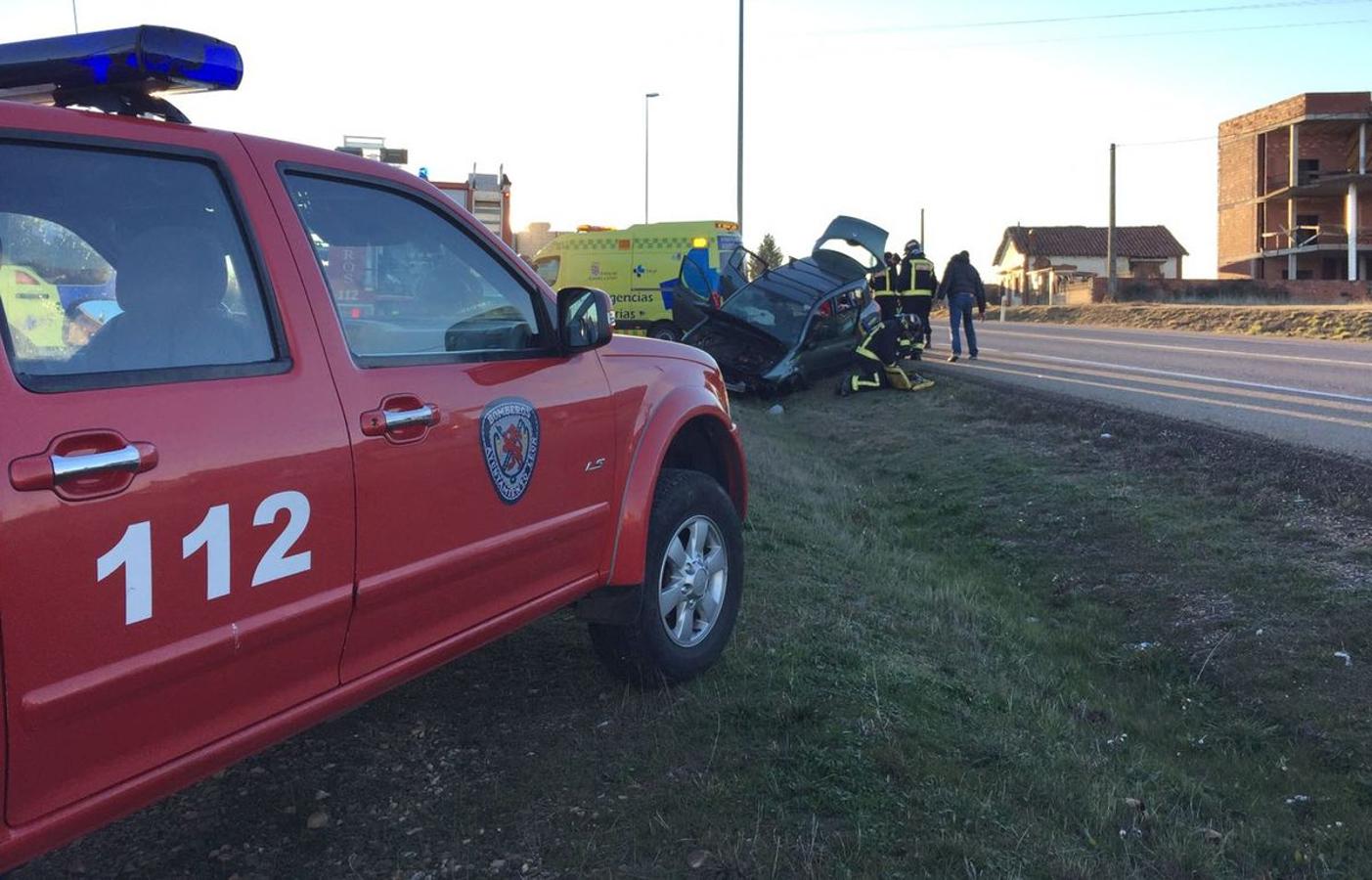 Accidente en Valverde