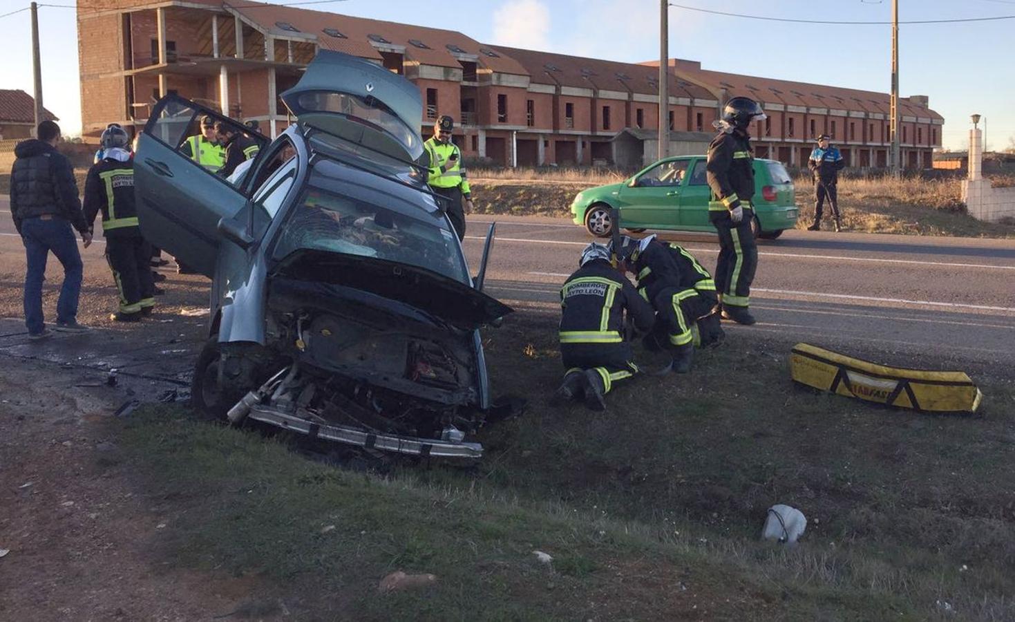 Accidente en Valverde