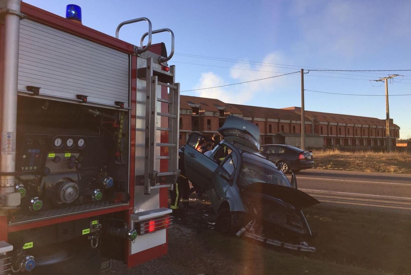 Accidente en Valverde