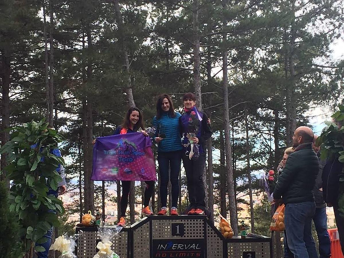 El podio de la Transcandamia