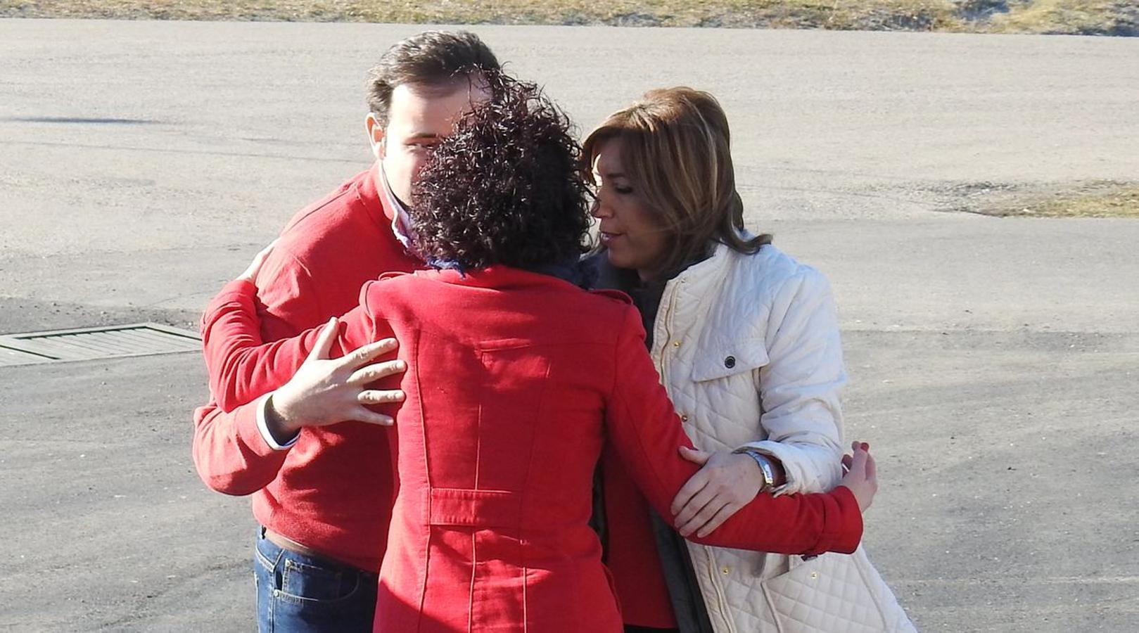 Susana Díaz con la minería