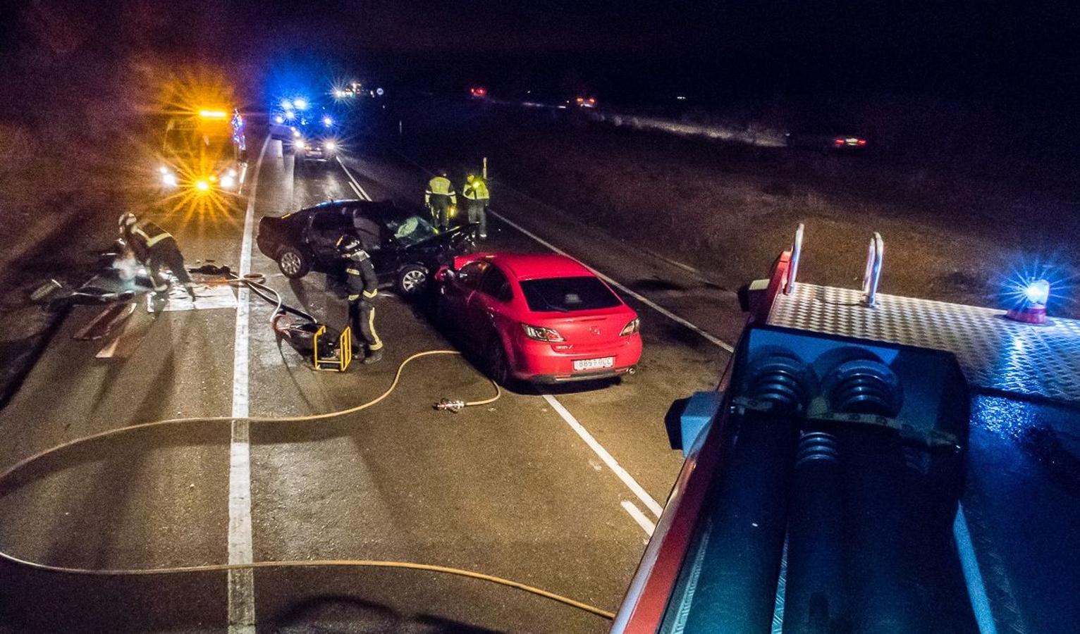 Seis heridos en un accidente